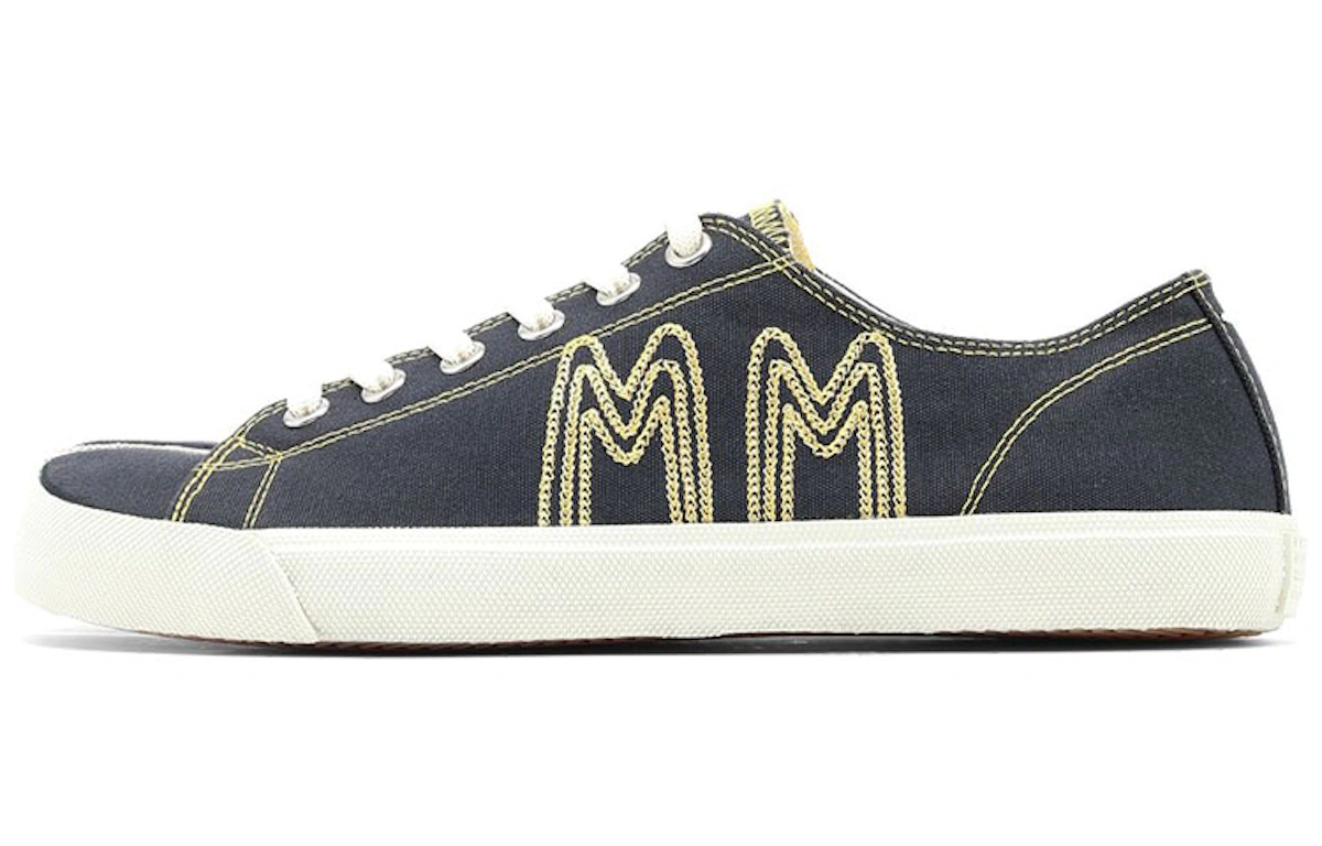 Maison Margiela Tabi 'Embroidered Logo - Navy'