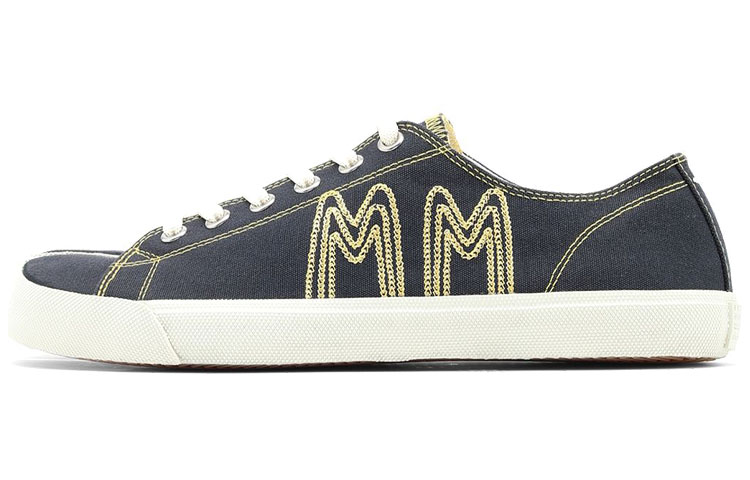 Maison Margiela Tabi 'Embroidered Logo - Navy' S57WS0400-P4080-H8649