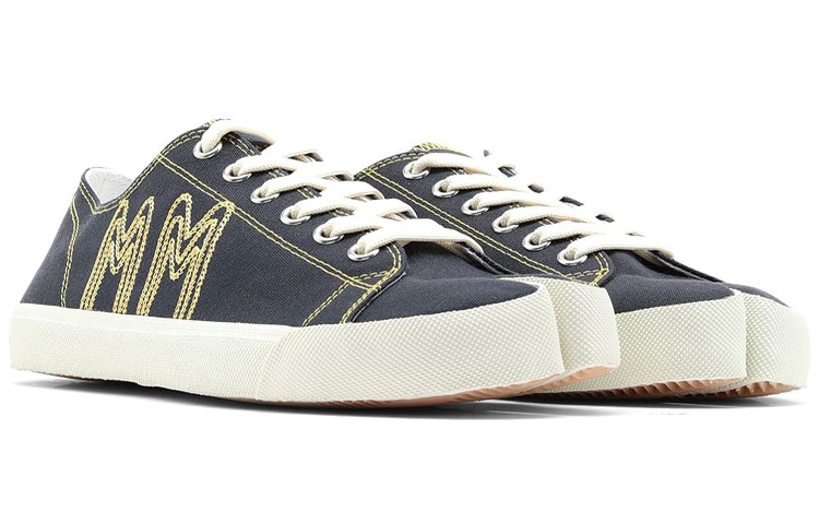 Lookbook Maison Margiela Tabi 绣花标志 - 海军蓝 S57WS0400-P4080-H8649