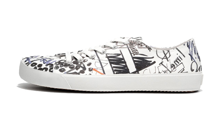 Maison Margiela Tabi 'Graffiti White'