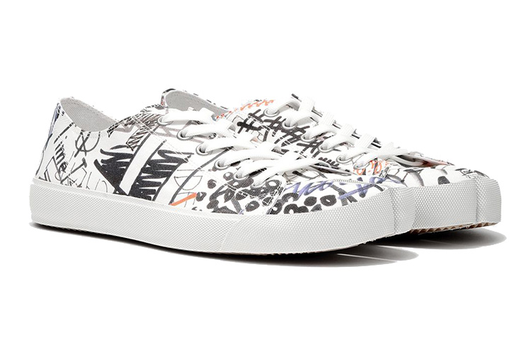 Maison Margiela Tabi 'Graffiti White' 圖 3