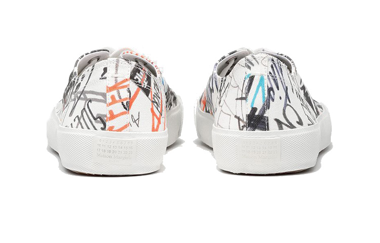Maison Margiela Tabi 'Graffiti White' 圖 4