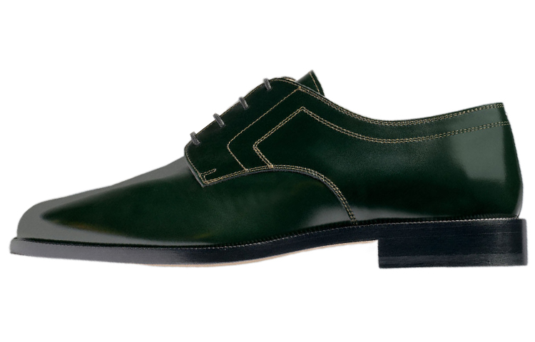 Maison Margiela Tabi 'Green Leather'