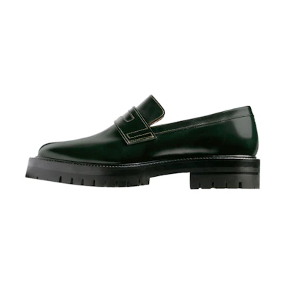 Maison Margiela Tabi 'Green Loafer'