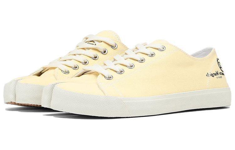 Lookbook メゾン マルジェラ タビ ライトイエロー S57WS0252-P1875-T3027