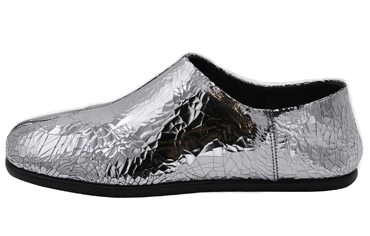 Buy 메종 마르지엘라 타비 실버 블랙 S57WR0051P5016T9002