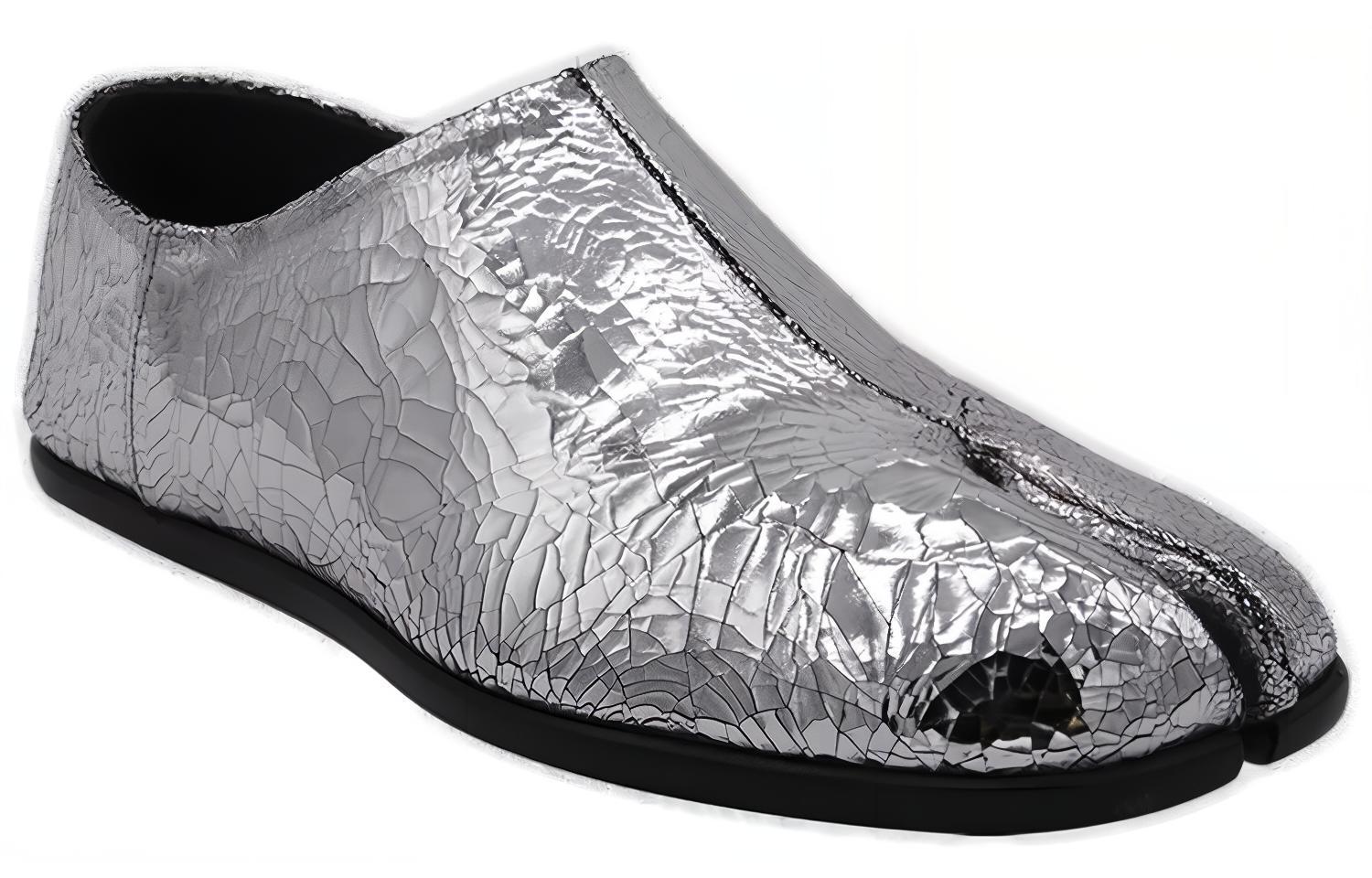 Maison Margiela Tabi 'Silver Black' 圖 3