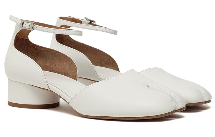 Maison Margiela Tabi 'White Ankle Strap' 圖 2