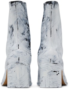 Maison Margiela 梅森馬吉拉 Tabi Bianchetto 牛皮 簡約分趾 短靴 男款 白色 Details for Maison Margiela 梅森馬吉拉 Tabi Bianchetto 牛皮 簡約分趾 短靴 男款 白色