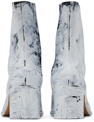 Maison Margiela Tabi Ankle Boot 'Painted - White' S57WU0132-P4128-H8680 Details for Maison Margiela Tabi Ankle Boot 'Painted - White' S57WU0132-P4128-H8680