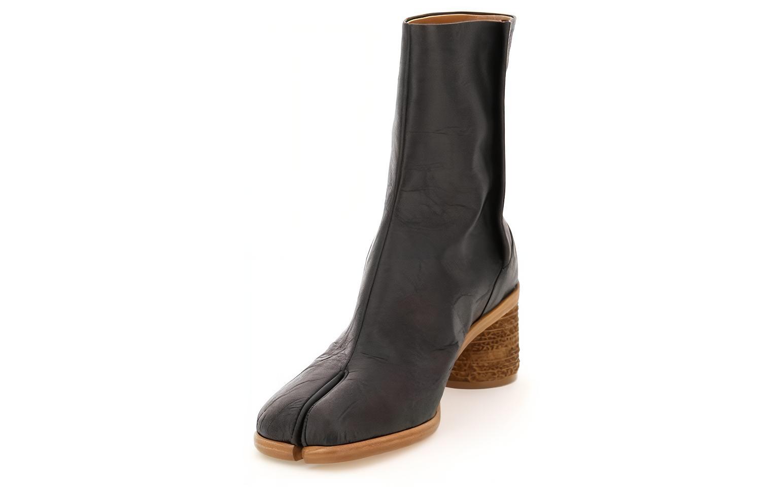 Order Maison Margiela 马丁骑士靴 子 '黑色粗跟' S57WU0251P4748T8013