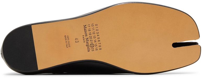 메종 마르지엘라 타비 바부슈 '블랙' S57WR0051-PR058-T8013 Shop 메종 마르지엘라 타비 바부슈 '블랙' S57WR0051-PR058-T8013