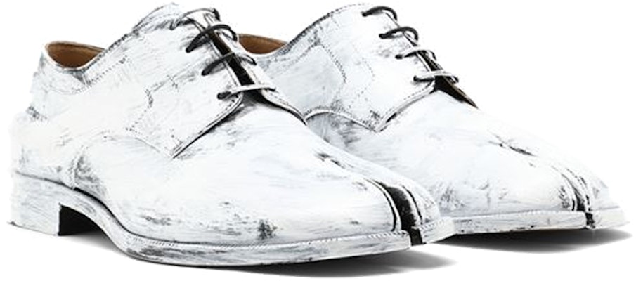Maison Margiela Tabi Bianchetto 簡約輕便 繫帶分趾休閒皮鞋 白色 Lookbook Maison Margiela Tabi Bianchetto 簡約輕便 繫帶分趾休閒皮鞋 白色