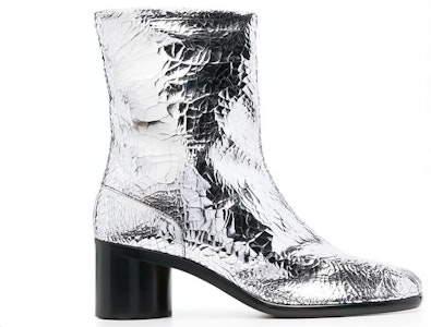 Maison Margiela 金屬質感短靴 銀色 Order Maison Margiela 金屬質感短靴 銀色