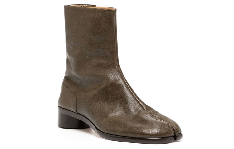 Shop メゾン マルジェラ タビブーツ オリーブ S57WU0153-PR058-H8786