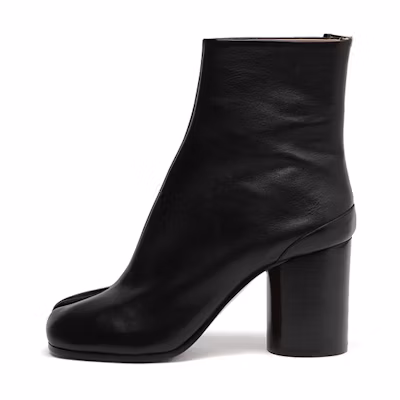 Maison Margiela Tabi Boots 'Black Calfskin'