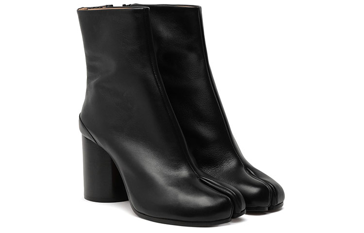 Maison Margiela Tabi Boots 'Black Calfskin' 圖 2