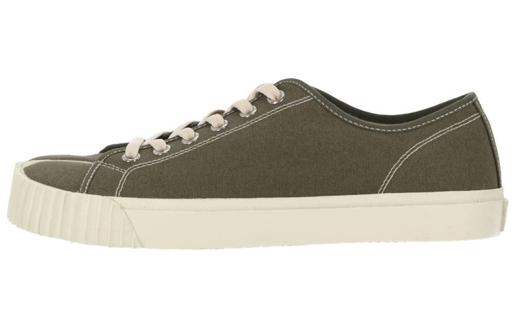 Buy Maison Margiela Tabi Canvas Low-Top 'Hijau Zaitun' S37WS0578P4291T7431