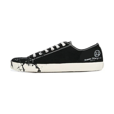 Maison Margiela Tabi Canvas Low 'Black'