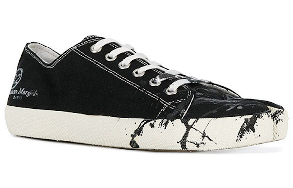 Maison Margiela Tabi Canvas Low 'Black'