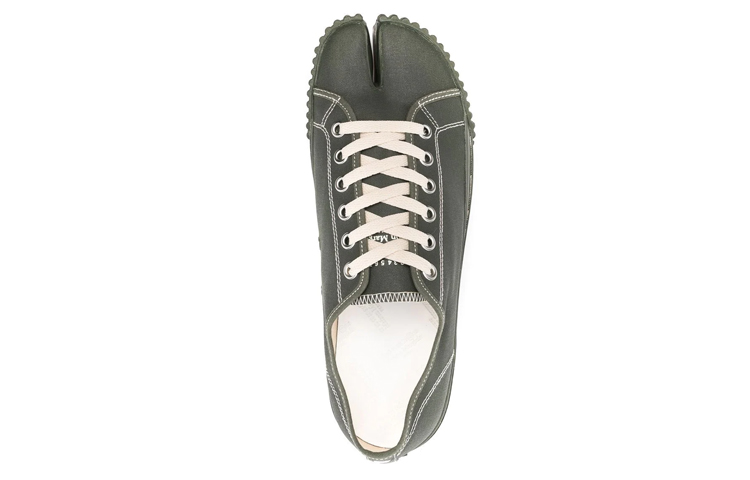 Shop Maison Margiela Tabi Canvas Low 'Verde' S37WS0581P4472H9015