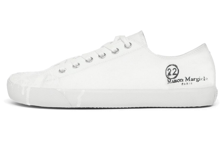 Maison Margiela Tabi Canvas Low 'White Spill' S37WS0495-P2347-T1003