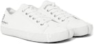 Lookbook Maison Margiela Tabi Canvas Rendah 'White Spill' S37WS0495-P2347-T1003