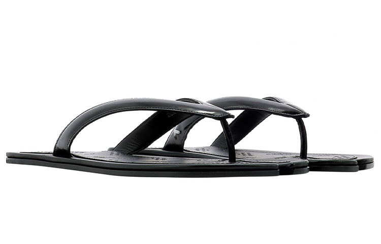 Maison Margiela Tabi Flip Flops 'Black' 圖 3