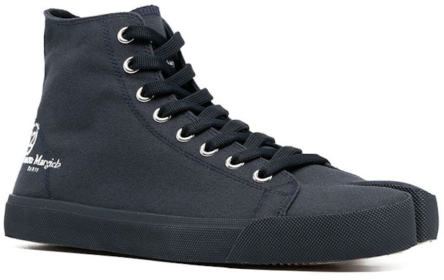 Maison Margiela Tabi 高帮 '海军蓝' S57WS0253P3966T6053 Lookbook Maison Margiela Tabi 高帮 '海军蓝' S57WS0253P3966T6053