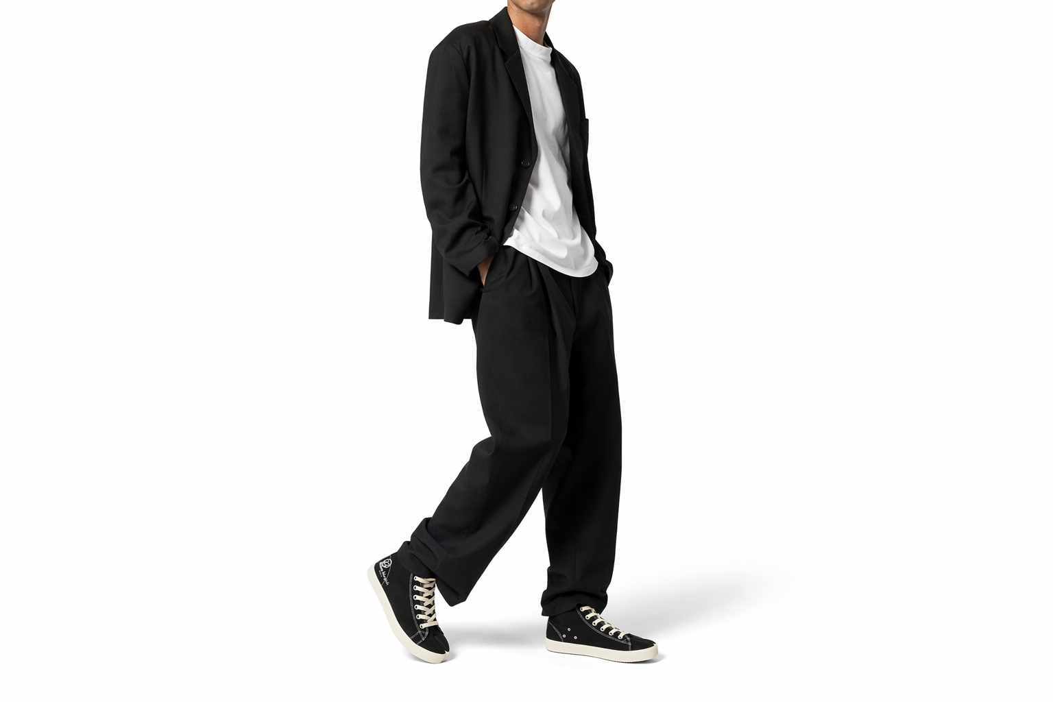 Order Maison Margiela 分趾高筒靴 '黑白' S57WS0253-P1875-T8013