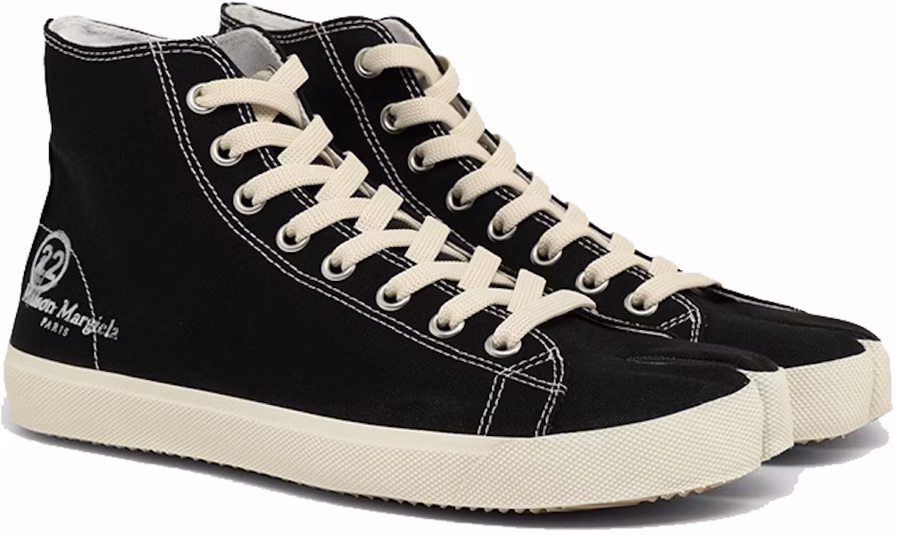 Maison Margiela 分趾高筒靴 '黑白' S57WS0253-P1875-T8013 Lookbook Maison Margiela 分趾高筒靴 '黑白' S57WS0253-P1875-T8013
