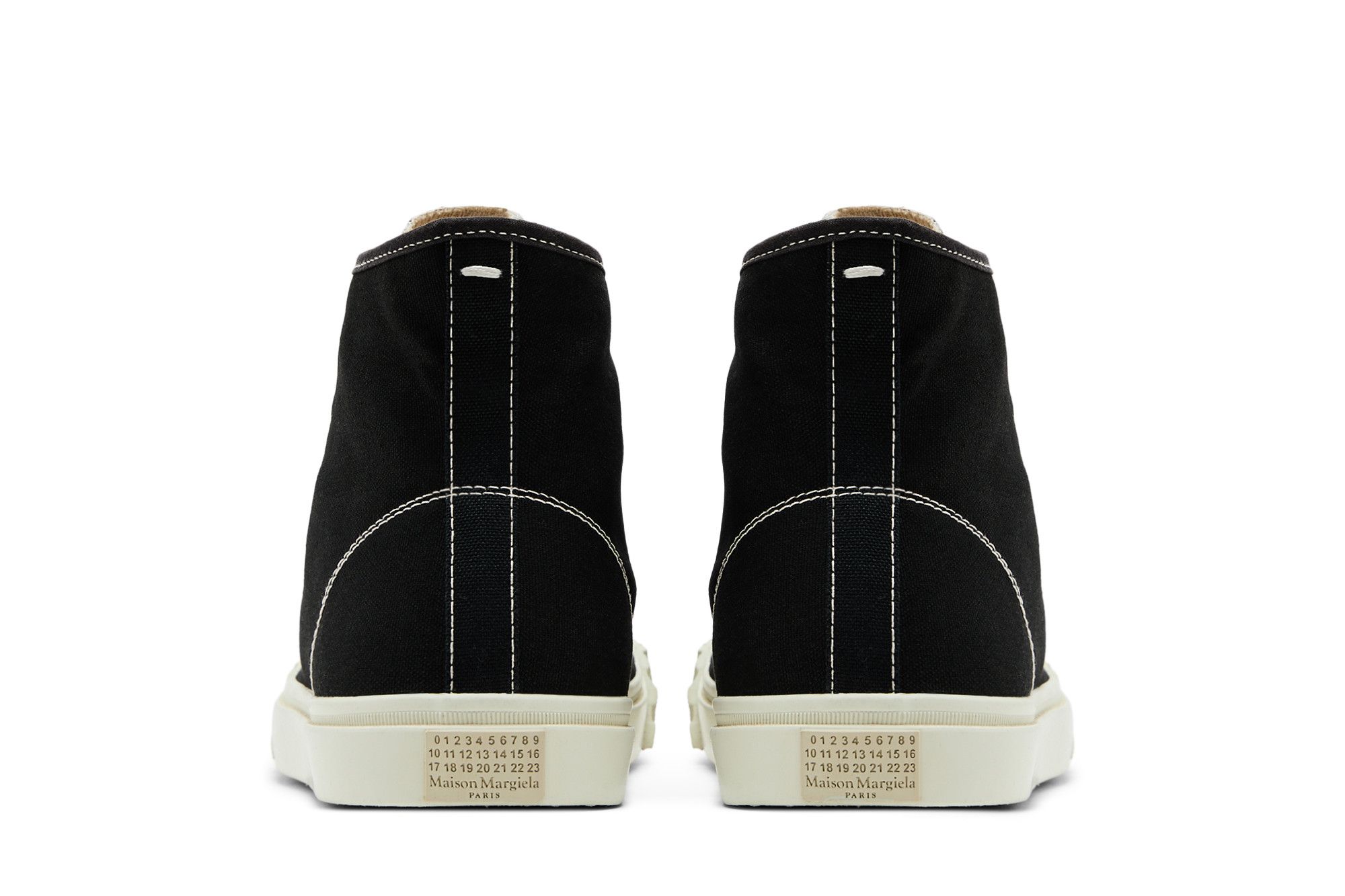 Sizing Maison Margiela Tabi Tinggi 'Hitam Putih' S57WS0440-P4291-H0958