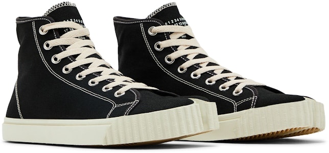 Maison Margiela Tabi Tinggi 'Hitam Putih' S57WS0440-P4291-H0958 Cheap Maison Margiela Tabi Tinggi 'Hitam Putih' S57WS0440-P4291-H0958