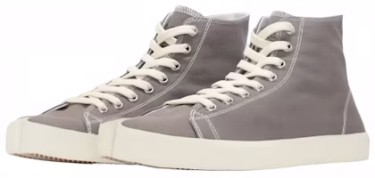Lookbook 梅森馬吉拉 Maison Margiela Tabi 帆布 高筒 時尚運動鞋 男款 灰色