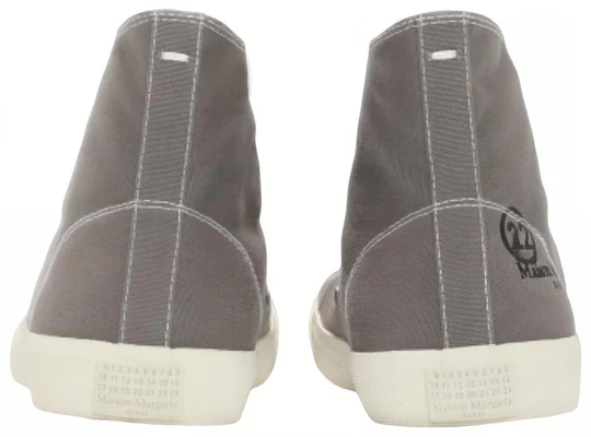 Maison Margiela Tabi Hoog ''Canvas Grijs'' S57WS0253P1875T8033 Purchase Maison Margiela Tabi Hoog ''Canvas Grijs'' S57WS0253P1875T8033