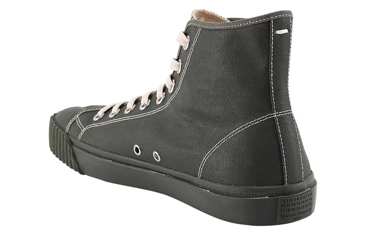 Shop Maison Margiela Tabi High ''Tiefgrün'' S37WS0580P4472H9015