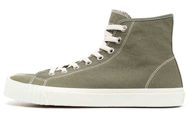 Maison Margiela Tabi High 'Olive' S57WS0440-P4291-T7431
