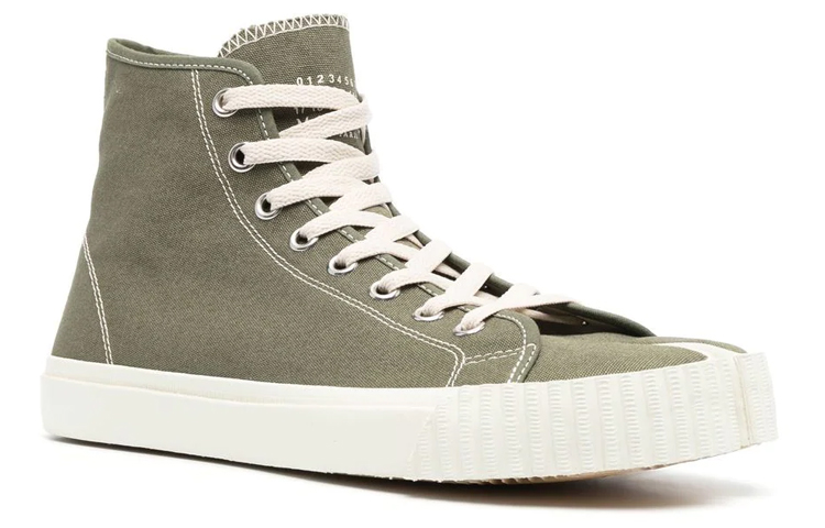 Lookbook Maison Margiela Tabi High ''Olive'' Schoenen S57WS0440-P4291-T7431