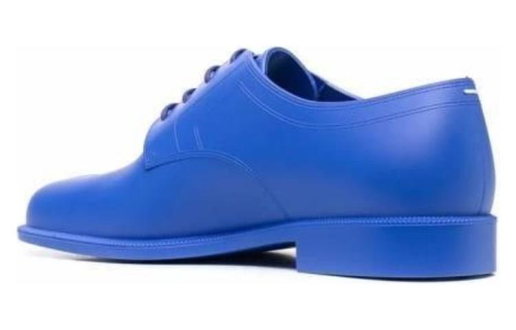 Shop Maison Margiela Tabi Lacets ''Bleu'' S57WQ0168P4365T6046