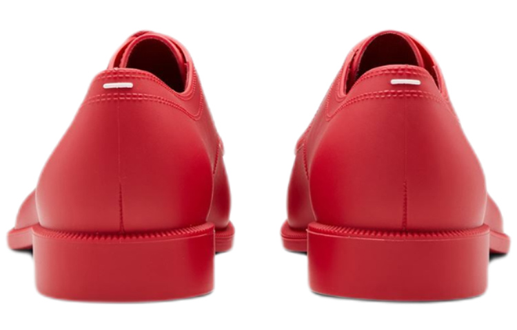 Shop Maison Margiela Tabi Lacets ''Rouge'' S57WQ0168P4365H9048