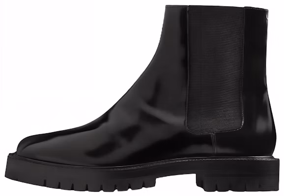 Maison Margiela Tabi Leather Chelsea Boots 4cm Black Classic. S57WU0275P3827H8396 Buy Maison Margiela Tabi Leather Chelsea Boots 4cm Black Classic. S57WU0275P3827H8396