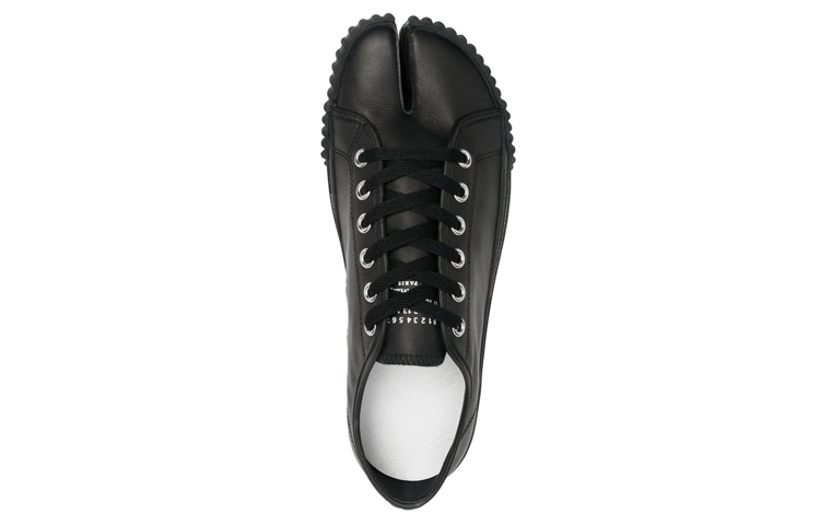 Details for Maison Margiela Tabi Leder Low ''Schwarz'' S57WS0422-P4344-T8013