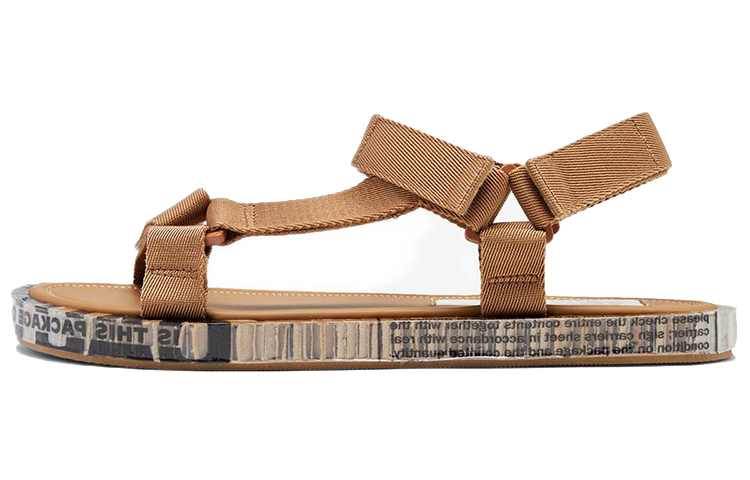Maison Margiela Tabi Leather Sandal 'Camel'