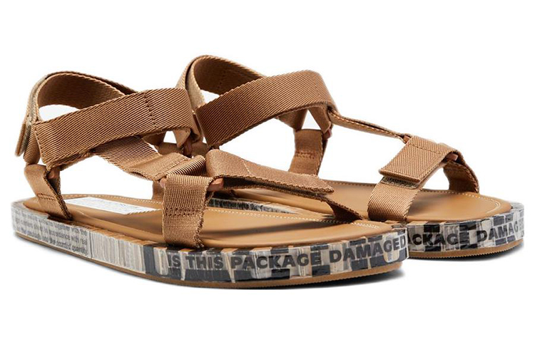 Maison Margiela Tabi Leather Sandal 'Camel' 圖 3