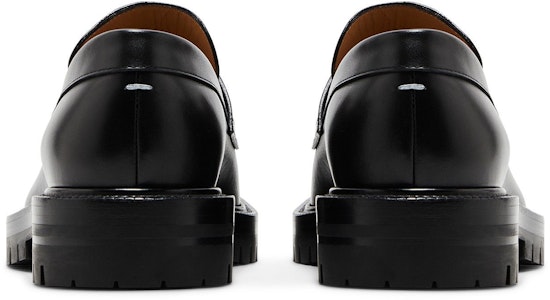 Maison Margiela梅森馬吉拉 分趾鞋頭 套腳 樂福鞋 4cm 男款 黑色 Details for Maison Margiela梅森馬吉拉 分趾鞋頭 套腳 樂福鞋 4cm 男款 黑色