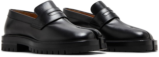 Maison Margiela梅森馬吉拉 分趾鞋頭 套腳 樂福鞋 4cm 男款 黑色 Cheap Maison Margiela梅森馬吉拉 分趾鞋頭 套腳 樂福鞋 4cm 男款 黑色