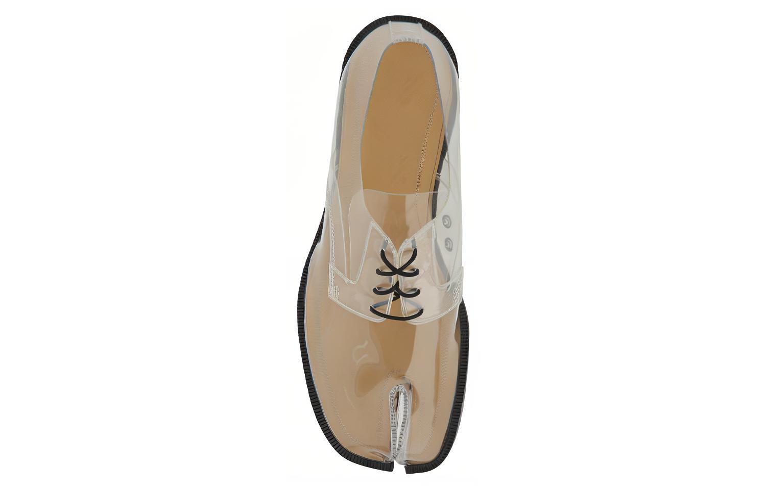 Purchase Maison Margiela Tabi 分趾 耐磨防滑 低筒休閒皮鞋 白黑