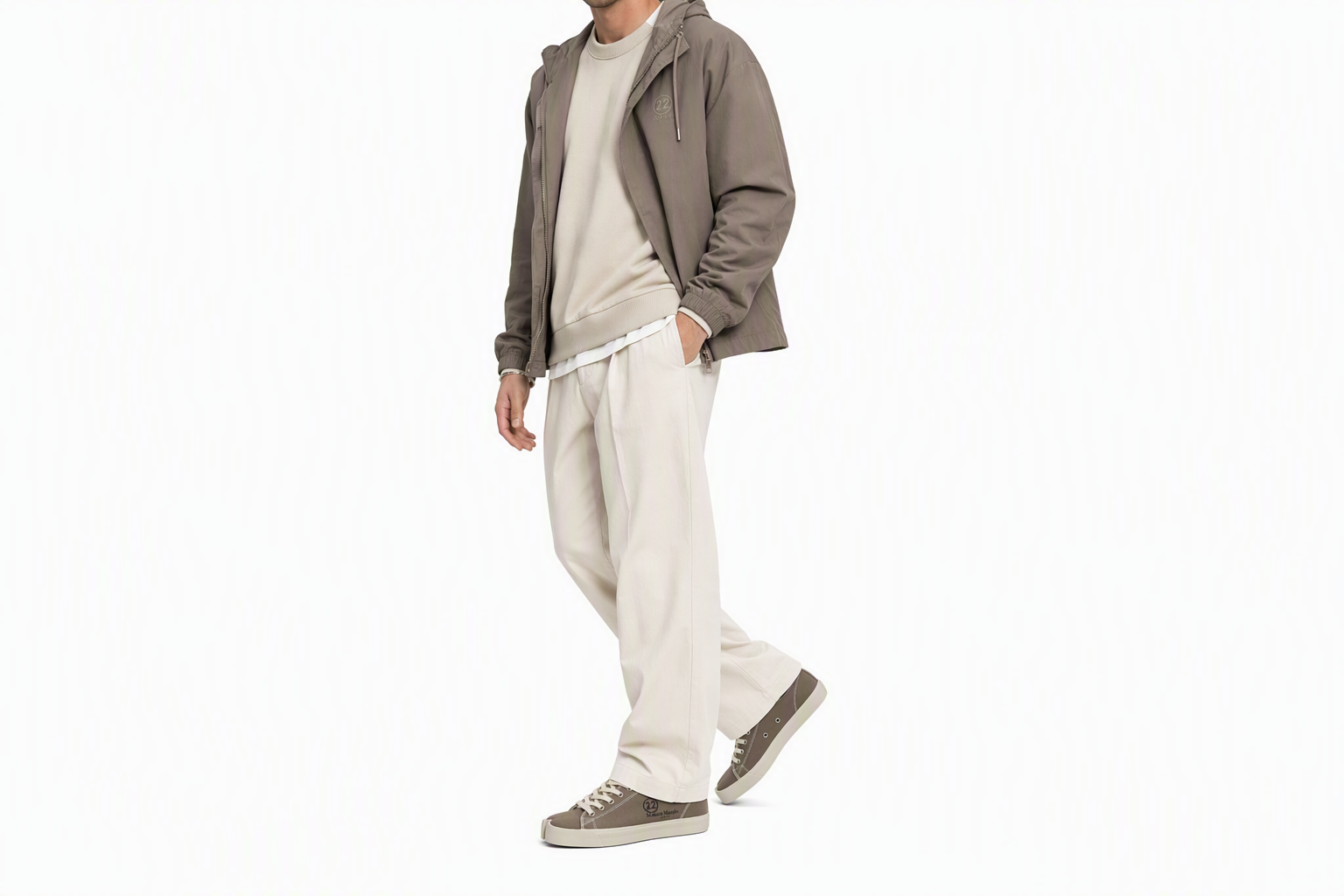 Order Maison Margiela Tabi 低筒板鞋 棕色