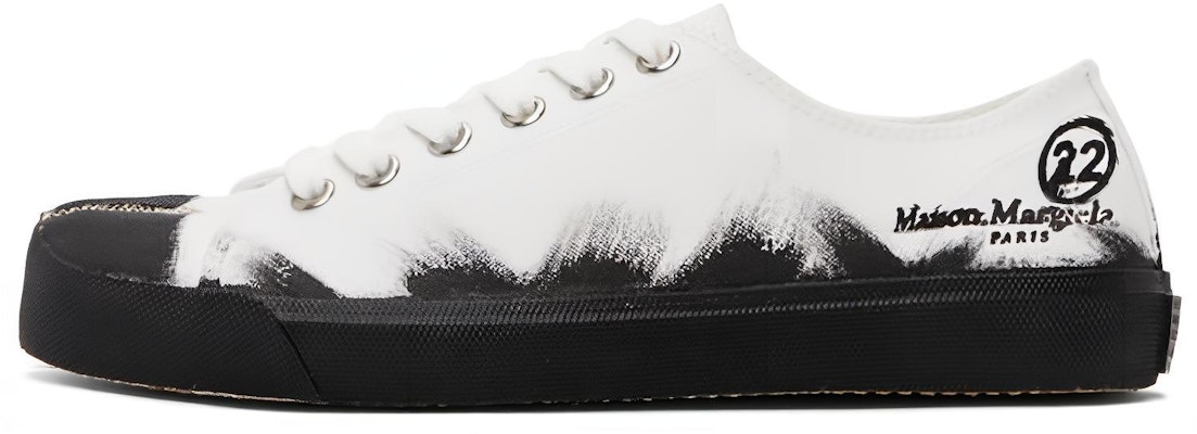 Maison Margiela Tabi Low 'Paint Splash - Black White' S37WS0495P3719H8327 Buy Maison Margiela Tabi Low 'Paint Splash - Black White' S37WS0495P3719H8327