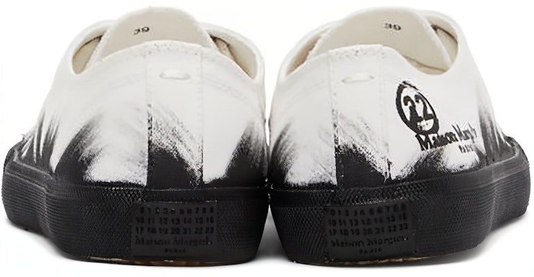 Maison Margiela Tabi Low 'Paint Splash - Black White' S37WS0495P3719H8327 Purchase Maison Margiela Tabi Low 'Paint Splash - Black White' S37WS0495P3719H8327